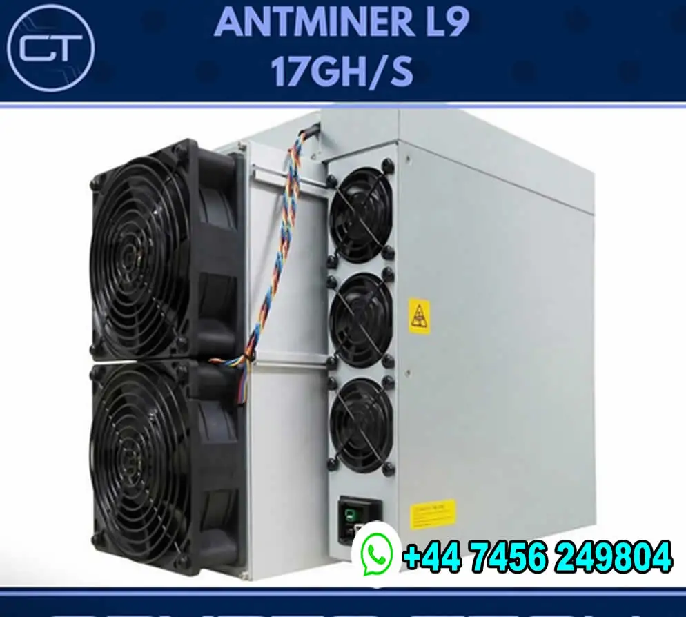 DX SEAL IN BOX! BUY 2 GET 1 FREE New BITMAIN Antminer L9 17GHS 3360W LTC/DOGE Coin Miner + PSU