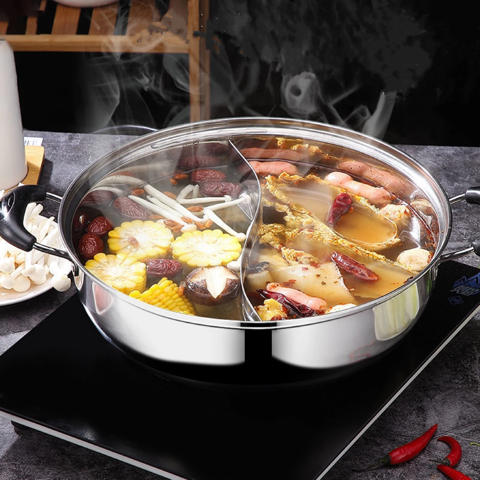 Pot chinois Shabu Shabu, marmi - Camping Cooking Kitchen avis et prix