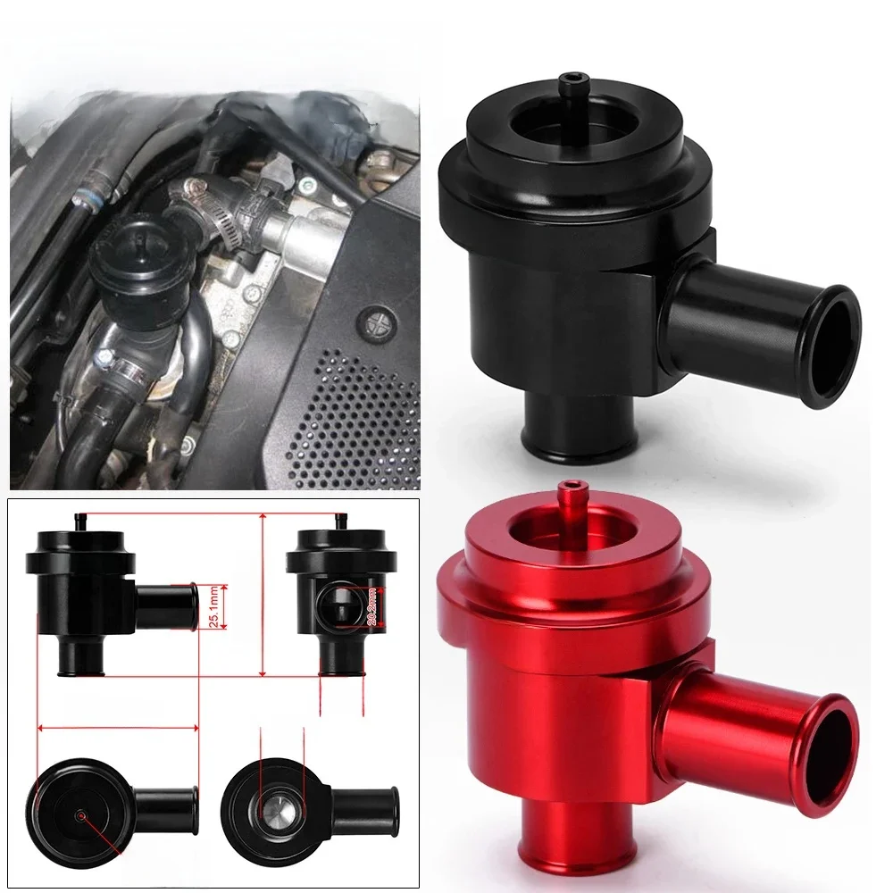 Aluminiowy zawór recyrkulacyjny Turbo BOV Boost dla Volkswagen Golf Jetta 2000-2005 dla Audi 1.8T 2.7T 1998-2006 HT-BOV04 — zdjęcie 2