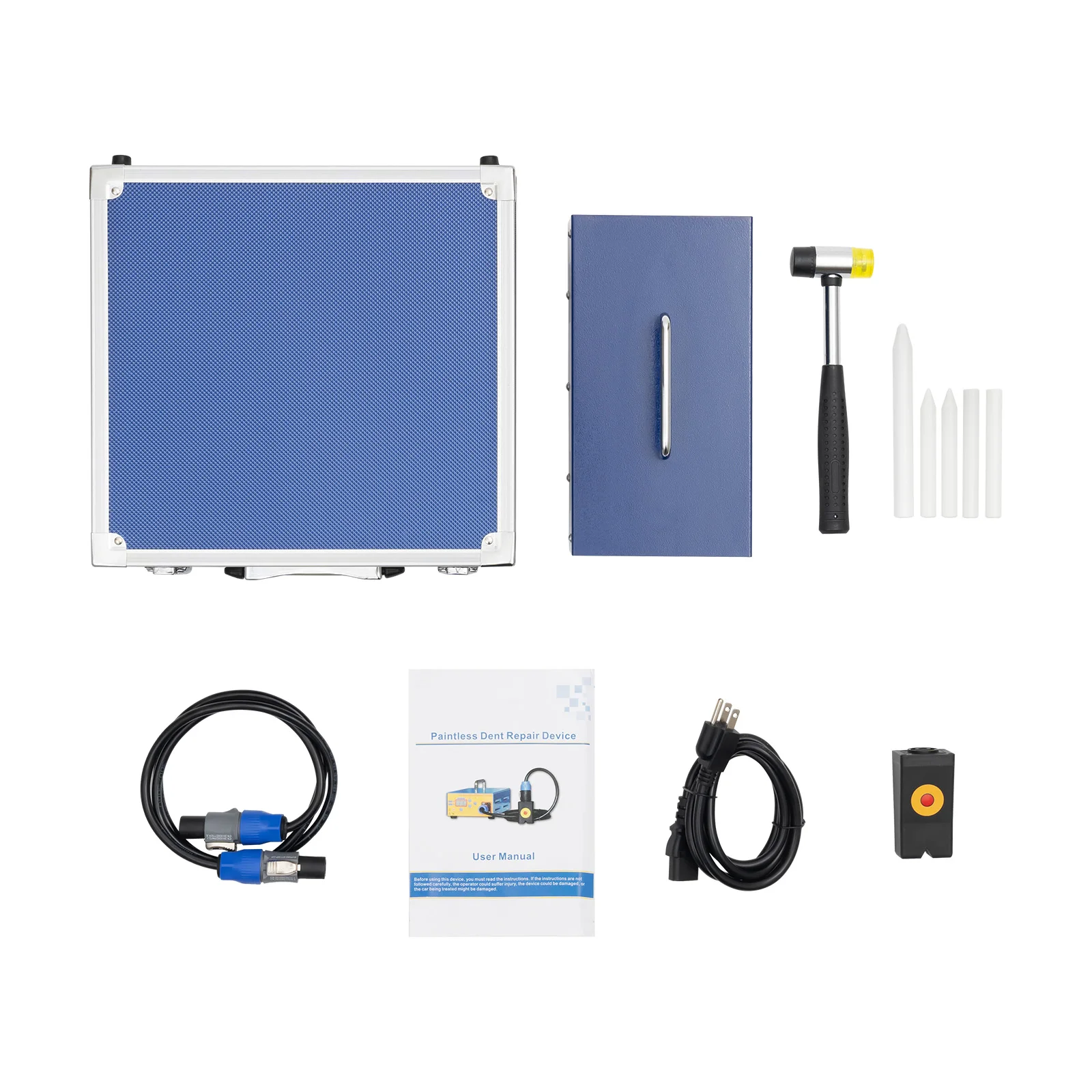 

Car Paintless Dent Box Repair,1380W Suitcase Tool Magnetic Induction Auto Body Removal Machine Portable for Auto Repair Shops