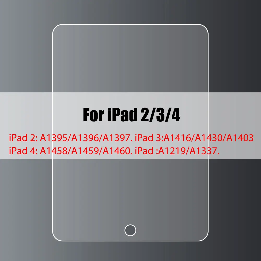 Gehard glazen schermbeschermer voor iPad 10.2 9.7 10. 5 10.9 Pro 11 Nieuw iPad 10 9 8 7 6 5 Air 4 3 2 Mini 2020 2021 2022