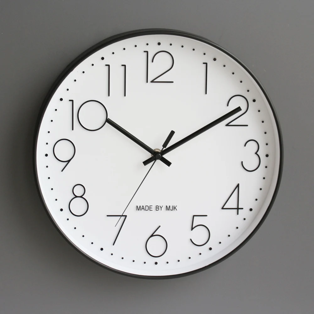 MJK Modern Shire No noise wall clock