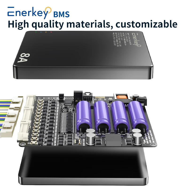 Enerkey EK-24S8EB 8A 2S~24S Smart Active Balancer li-ion /Lifepo /LTO Battery Active equalization Support TTL   UL-CSA/VDE