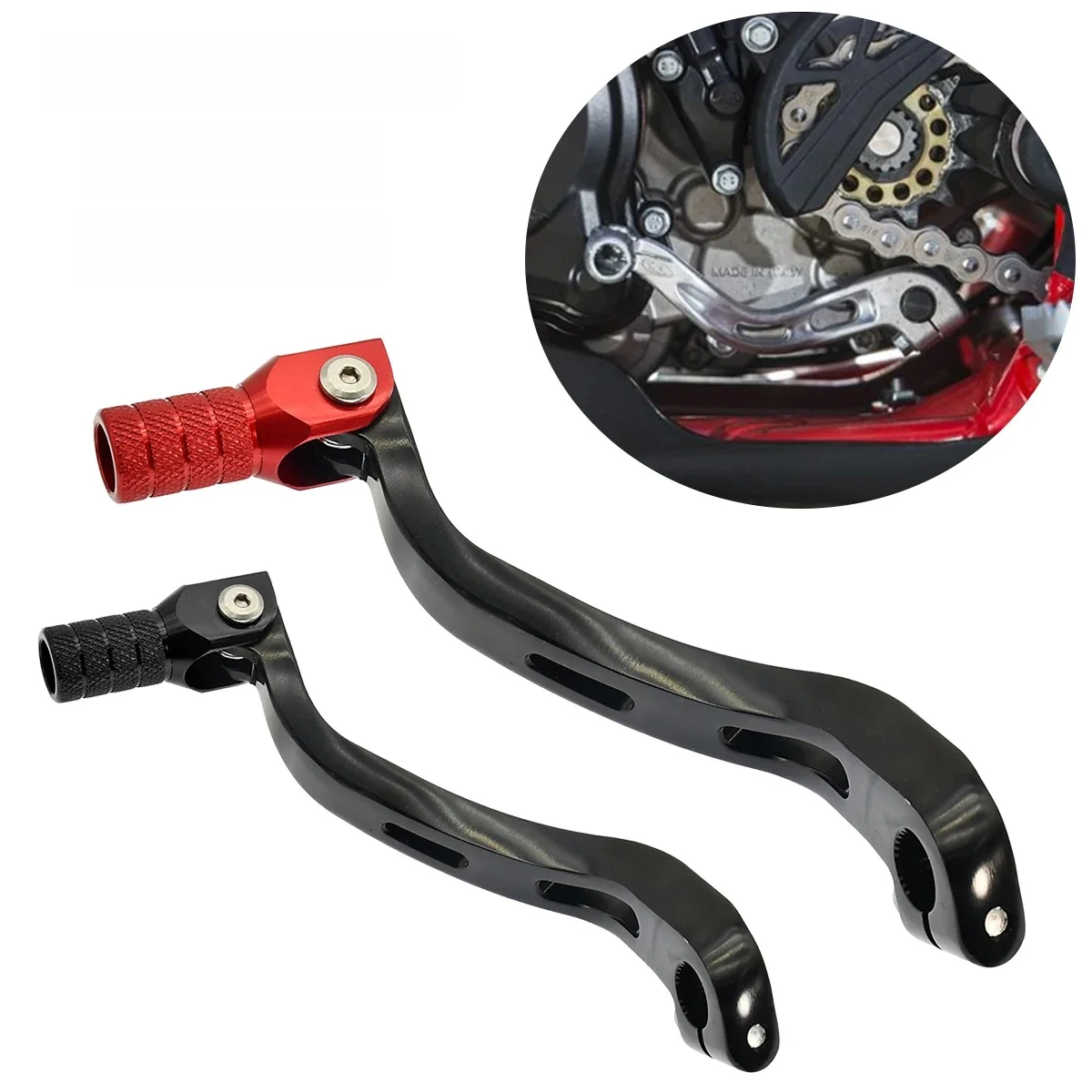 Levier de changement de vitesse CNC pour motocross, pour Honda BETA 250 300 350 390 400 430 450 480 498 500 RR Xtainer 2010-2019 Dirt Bike