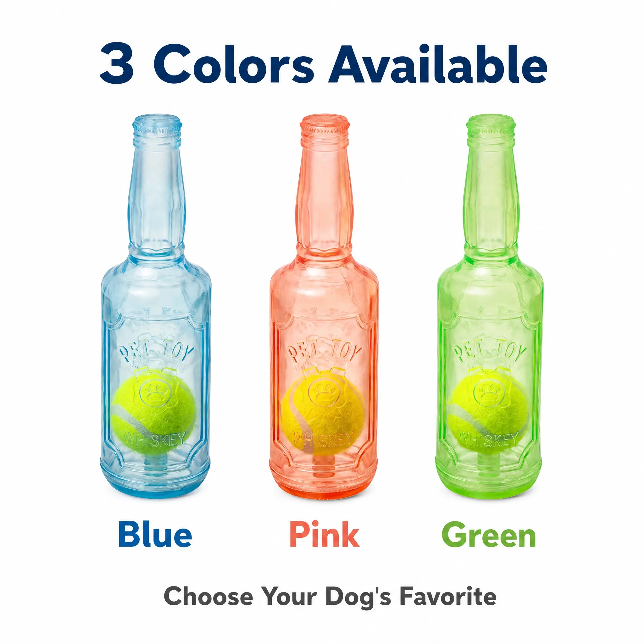 Simulated Beer Bottle Pet Toy Safe Material Wear-Resistant and Bite-Resistant Tooth Grinding and Teeth Cleaning Dog Relief Toy