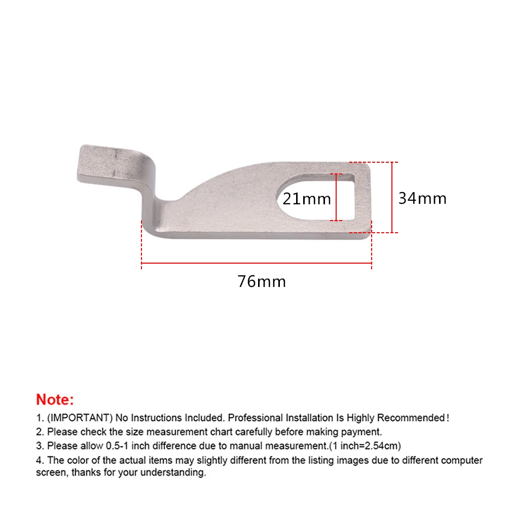 Car Tailgate Standoff Holder Bracket Hook Fresh Air Vent Lock Extension For VW T5 T6 California Camping Multivan Stainless Steel