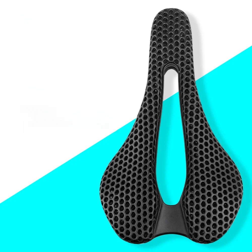 AliExpress wildside Wildside 3D Printed Bike Saddle Nylon Bottom Shell Hollow Breathable Ergonomic Bike Cushion Shock Absorption Cycling Seat 155mm