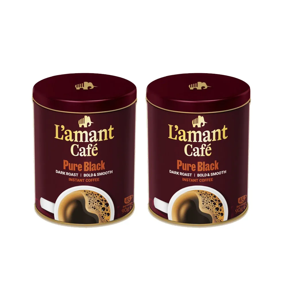 قهوة فيتنامية رامانت سوداء نقية ، 2 غرام (علبة) ، 90 غرام