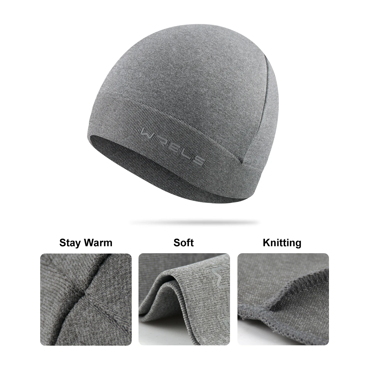 1pc Winter Warm Running Sports Hat for Men and Women Soft Eastic Fitness Hiking Windproof Hat