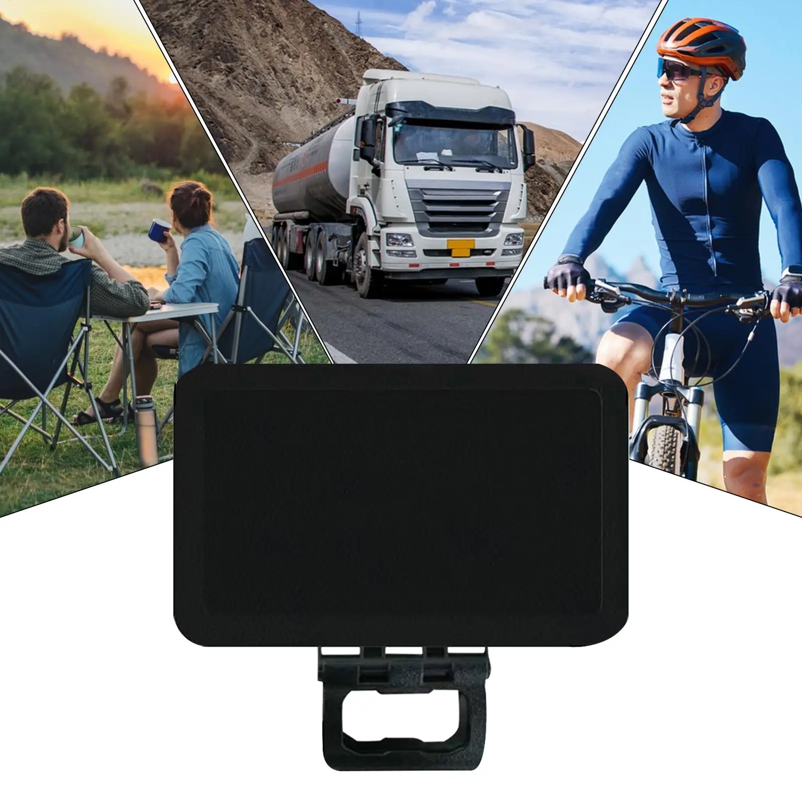 Picture 5: Mobile phone sunshade cover. Foldable, high-efficiency anti-glare mobile phone universal protective panel.
