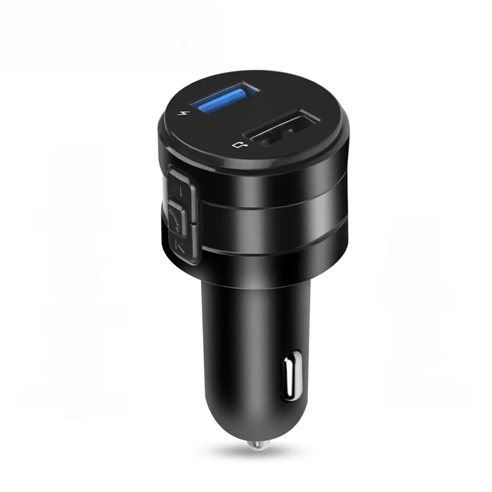 Car MP3 Player 3.1A Dual USB Ports Car Charger FM Transmitter Bluetooth 4.2 Handsfree ModulatorKit Cigarette Lighter Adapter X20