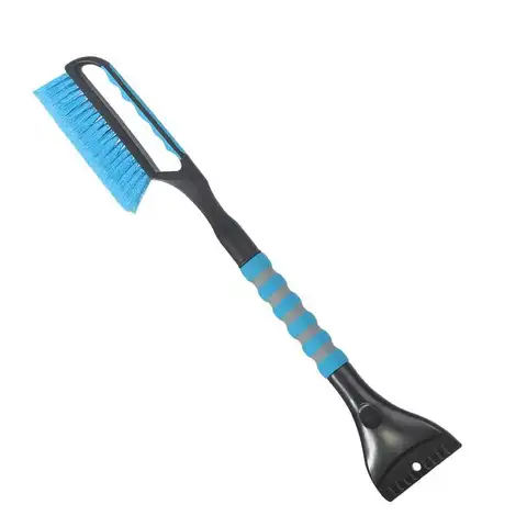 2-इन-1 कार स्नो रिमूवल फावड़ा और आइस स्क्रैपर एक्सटेंडेबल हैंडल के साथ, विंडशील्ड और सभी वाहनों के लिए डिटैचेबल स्नो ब्रश, सर्दियों में 8 best sales कार बर्फ हटानेवाला - №3