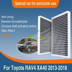 Air Filter For Toyota RAV4 XA40 2013 2014 2015 2016 2017 2018 Activated Carbon Cabin Filter 87139-50100 87139-06060 Accessories