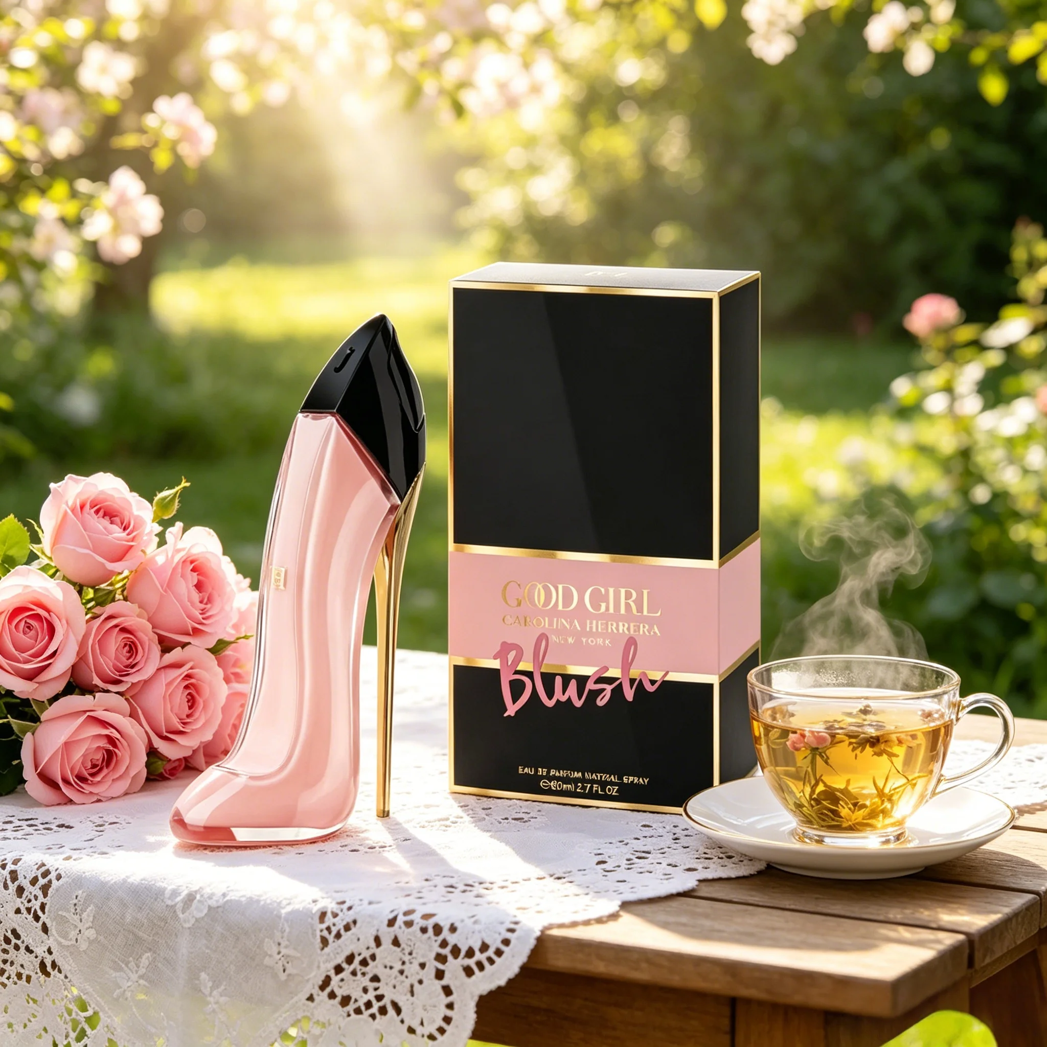 Carolina Herrera Good Girl Blush Women Eau de Parfum Sweet Fruity Floral Vanilla Scent Glossy Pink High Heel Bottle Black Pink Gold Gift Box Long Lasting Sweet Girly Perfume Premium Holiday Gift for Valentine Birthday Wedding Mother’s Day Christmas view 4
