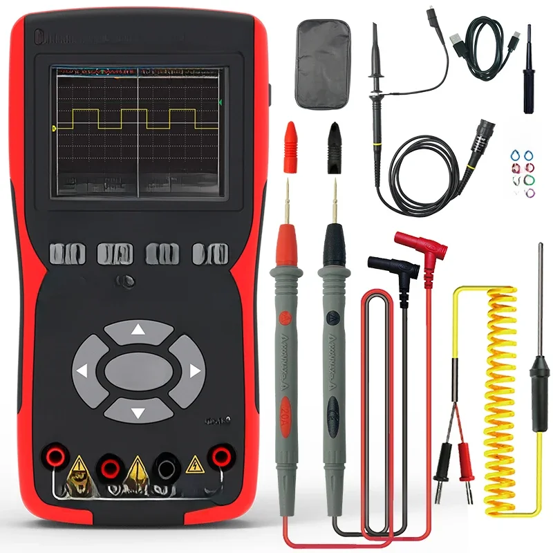 ZOYI ZT-702S 2-in-1 draagbare digitale auto-oscilloscoopmultimeter, enkelkanaals 10MHZ bandbreedte, 64Kbyte opnamelengte, 48 - afbeelding 2