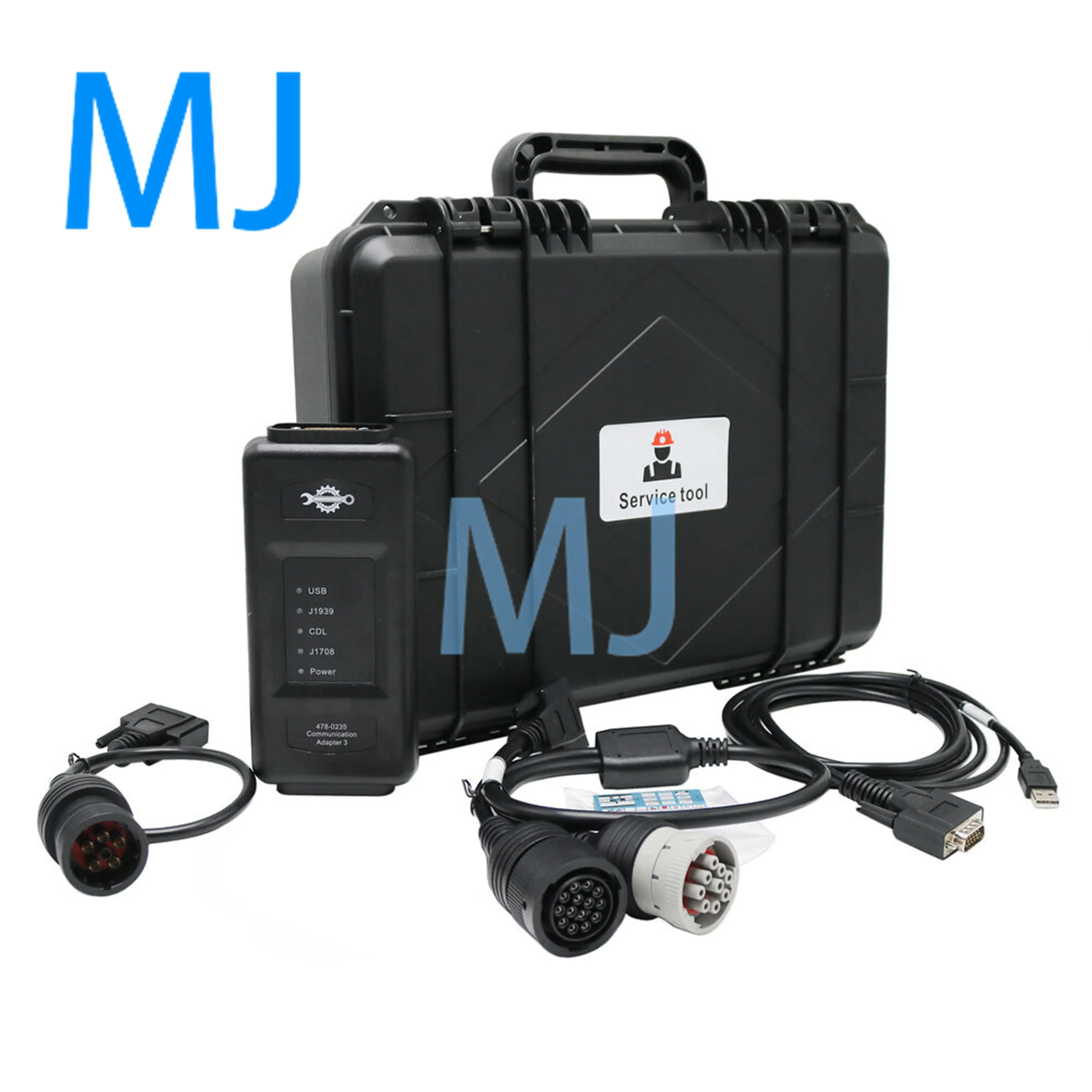 For CAT ET4 478-0235 5385051 Ethernet Version Diagnostic Tools Kit Communication Adapter For Caterpillar Truck Diagnostic Tools