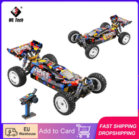 Wltoys 124007 1/12 Scale 2.4g Rc Car 4Wd Brushless 75Km/H Off-Road Speed Racing Vehicle Model Rtr Toy - One Battery