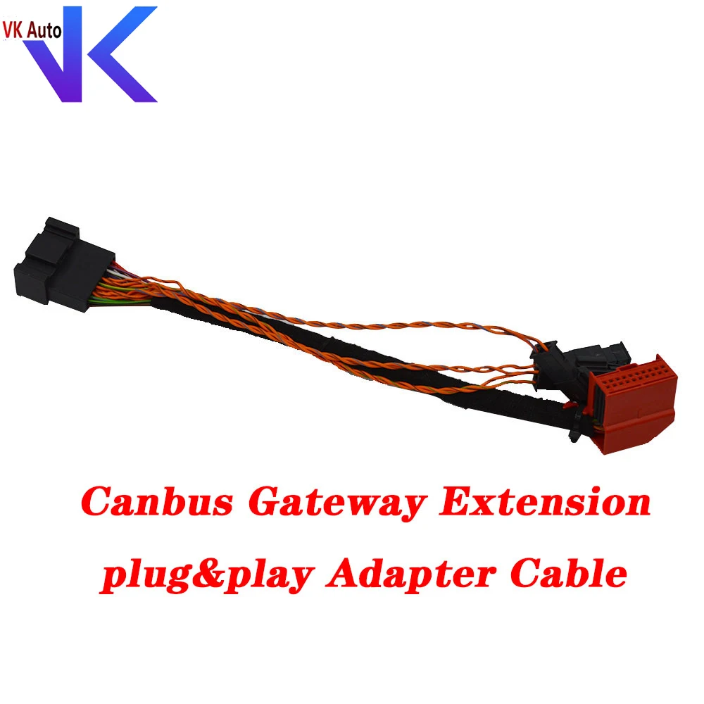 For VW MQB CARS Touran /Golf MK7 /Tiguan MK2 Canbus Gateway Extension plug&play Adapter Cable