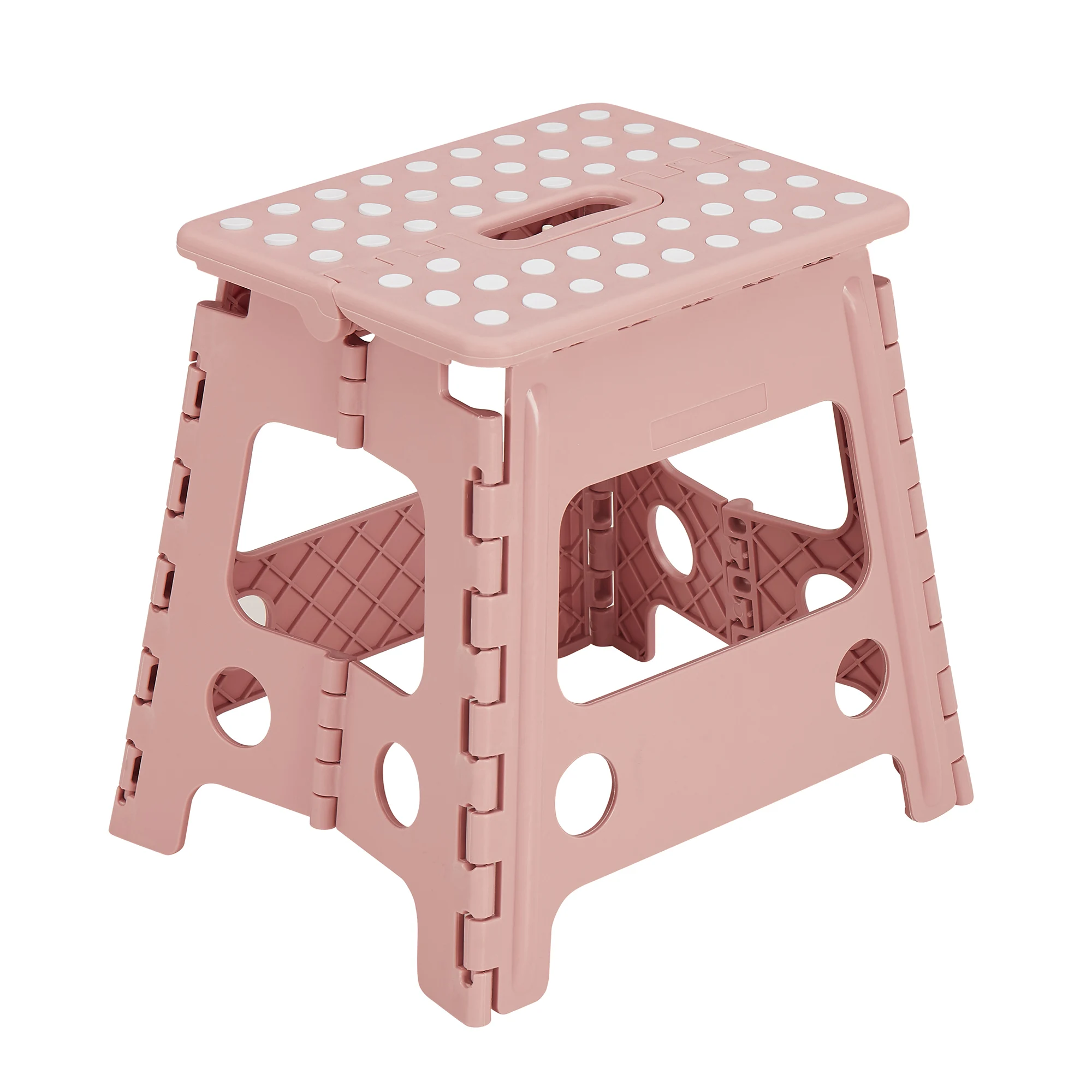 

VECELO Folding Step Stool Plastic Lightweight Folding Step Stool for Living Room Kitchen Bathroom