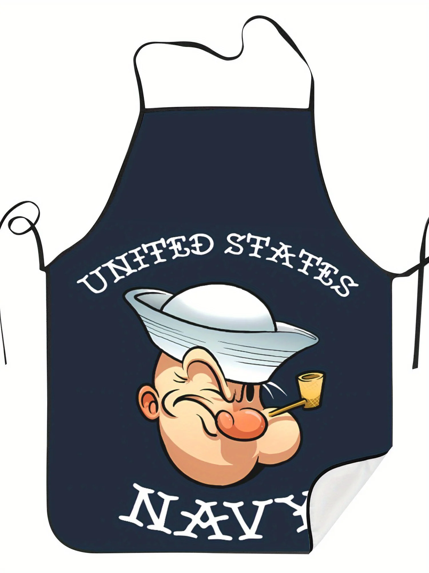 

1 Piece American Navy Sailor Retro Design Apron, Unisex, Suitable for Crafting, Baking, Painting, Cleaning, Cooking, Chef, Waiter, Cafe, Barbecue Restaurant Apron, 21.7× 28.7inch , Perfect Holiday Gift Idea for Family and Friends