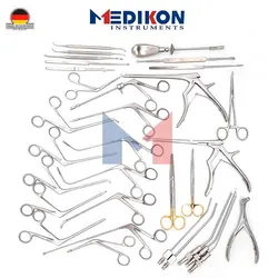 33 Pieces Fess instruments set Endoscopic Sinus surgery endonasal sinusectomy ENT ear nose throat tracheotomy surgical set