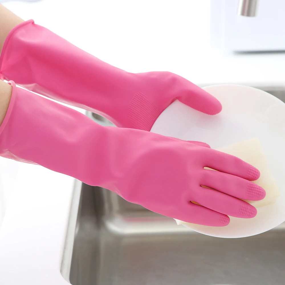 Mname Jinan baggle rubber gloves X 5 pieces washing dishwashing