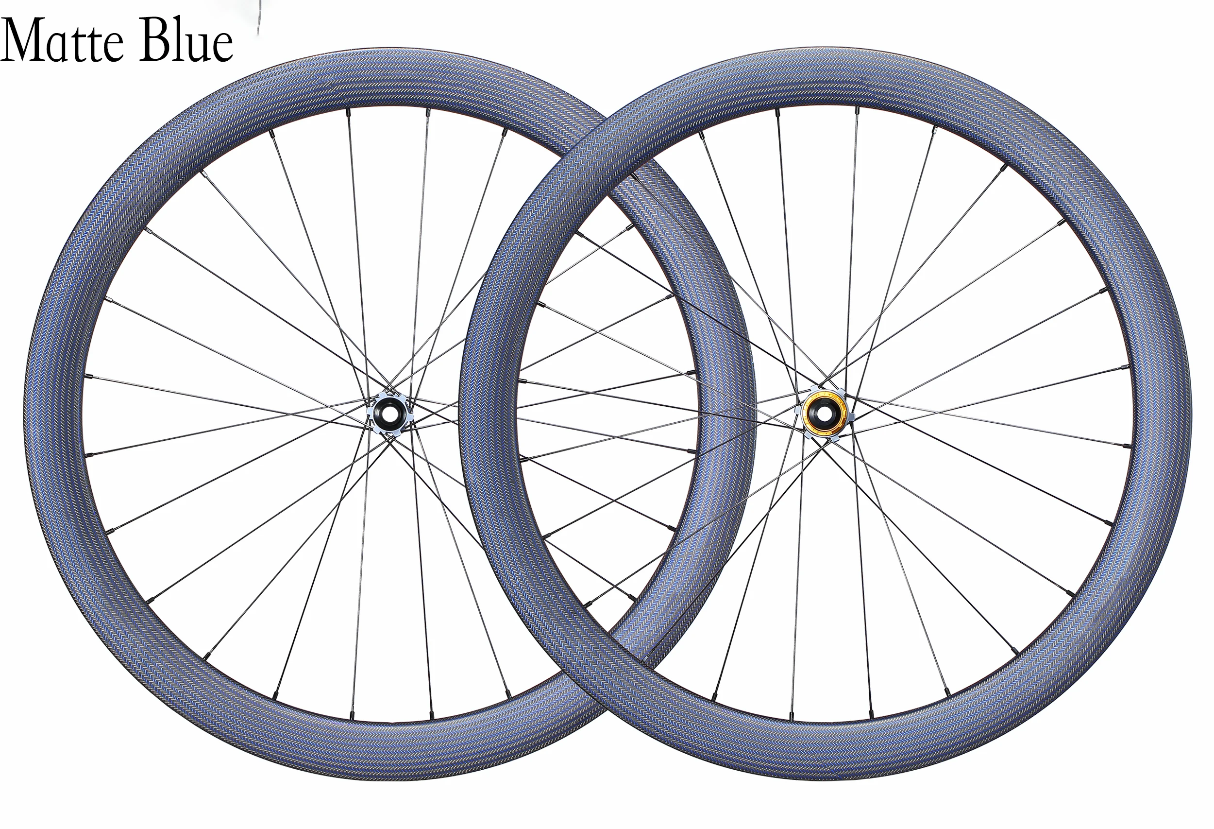 Rennrad-Scheibenbremsenlaufräder mit Ratchet-System, 700C 36T Wave Carbon Laufradsatz, 50mm Profilhöhe, Rennrad-Speichenlaufräder, 24 Speichen, Aero Carbonfaser-Laufräder – Detail 22