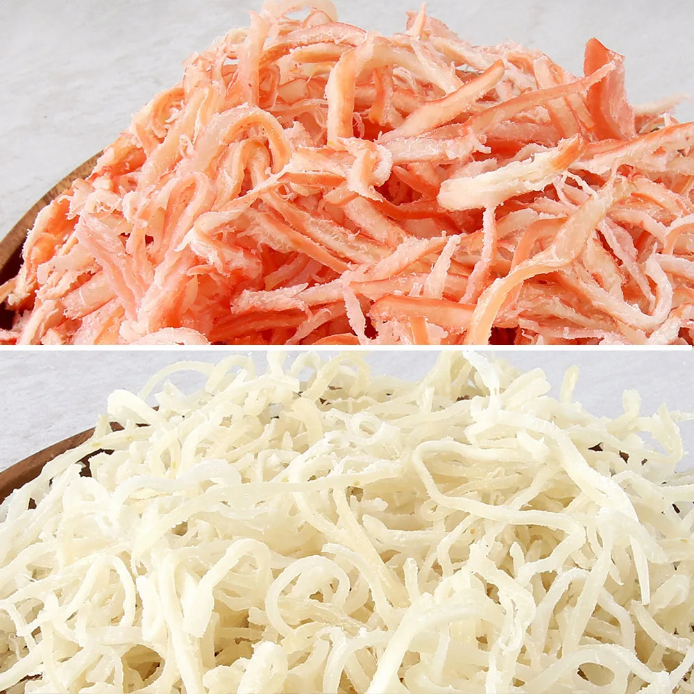 Jinmicae, White Jinmi, Red Jinmi, Squid Salad, 1kg, dried squid