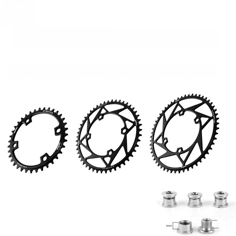 AliExpress WUZEI 110BCD 36/38/40/42/44/46/48/50/52/54/56/58T 4 Bolt Road Bike Chainring for shimano R7000 R8000 4700 R2000 R3000 Sprocket