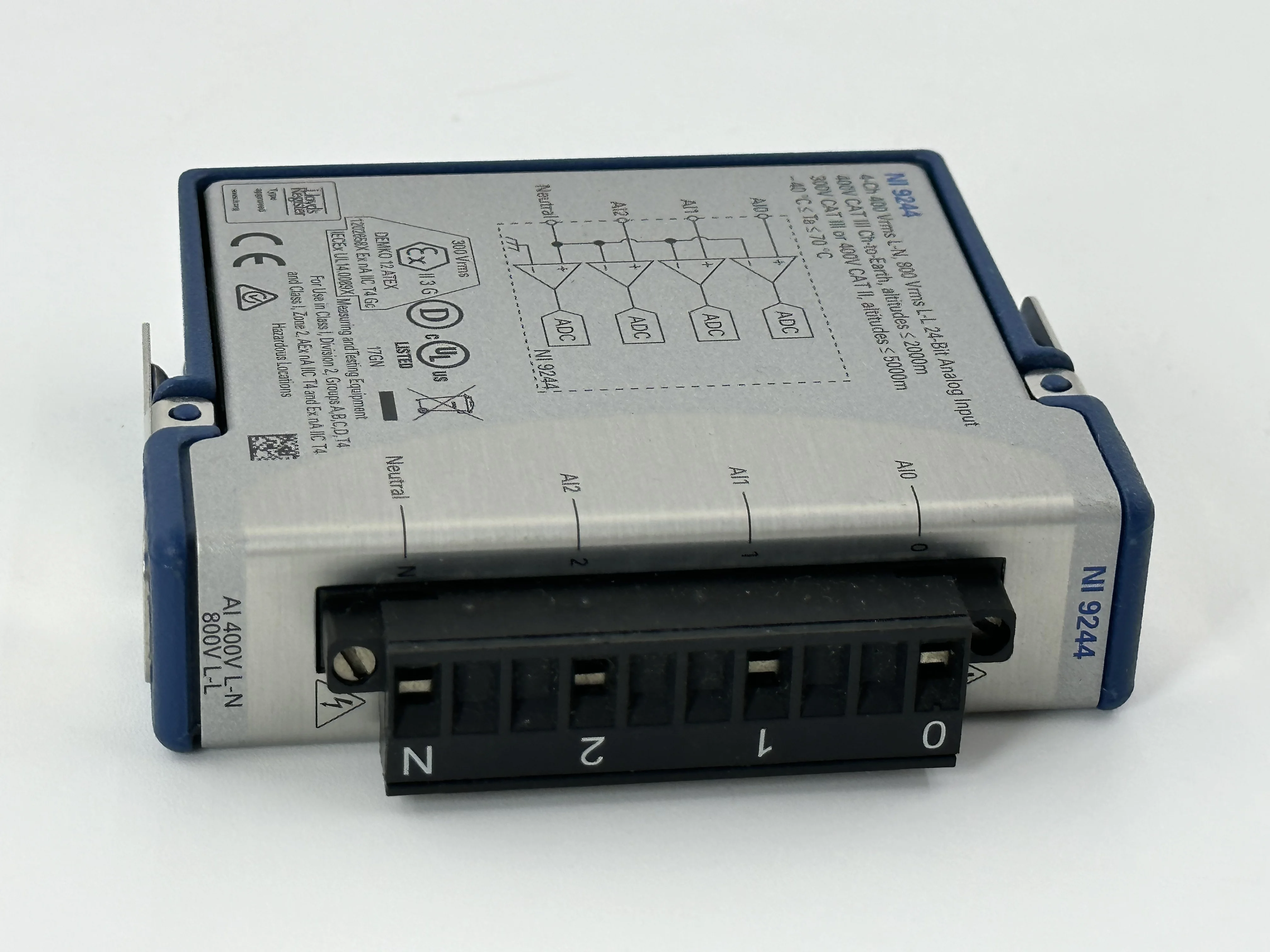 National Instruments NI 9244 cDAQ Analog Input Module, 3-Phase Voltage Input