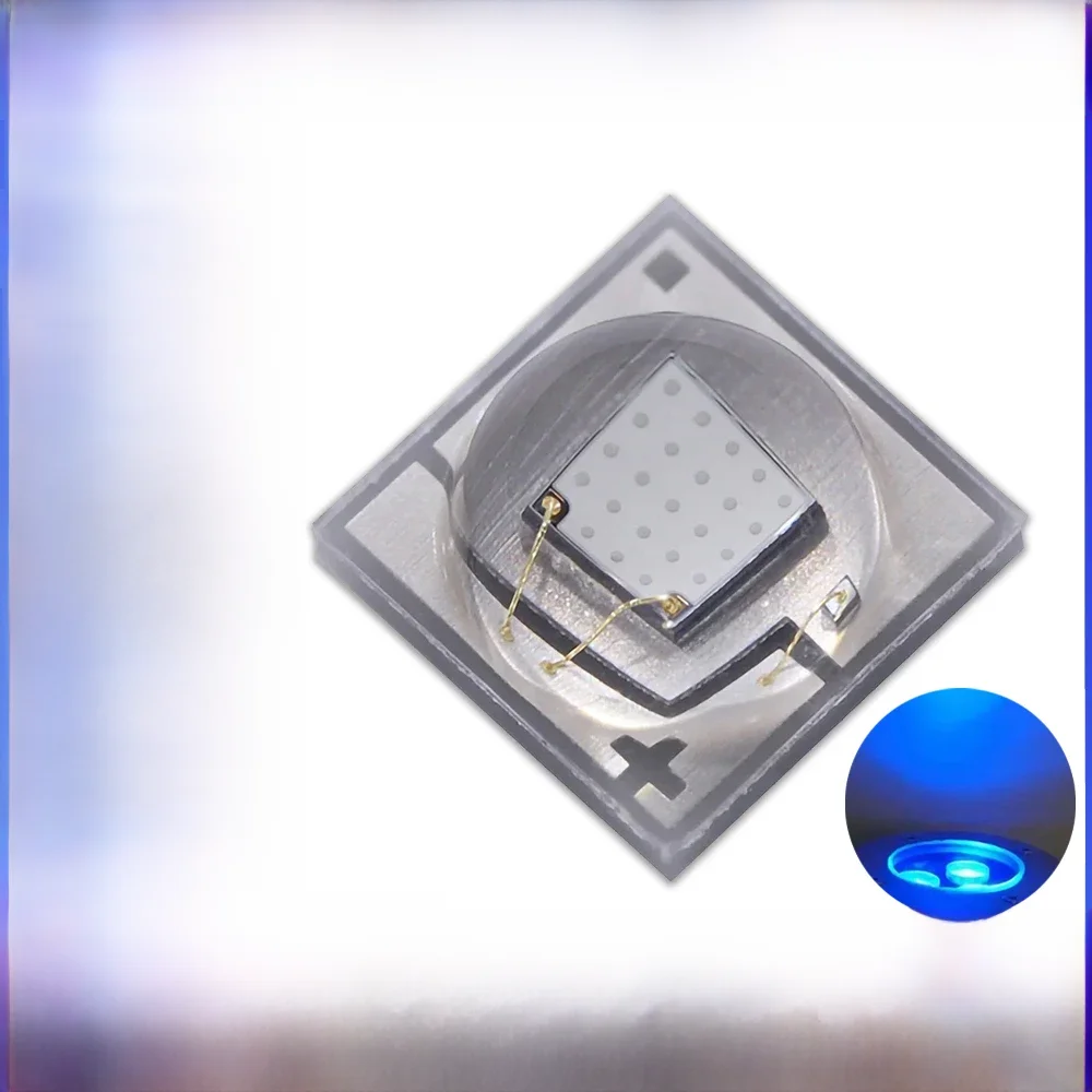 3W SMD 3535 High Power Blue light 480nm 475nm 470nm 465nm 455nm 450nm 445nm 440nm Ceramic Fish Chip DIY Led Lighting Lamp Beads — zdjęcie 2