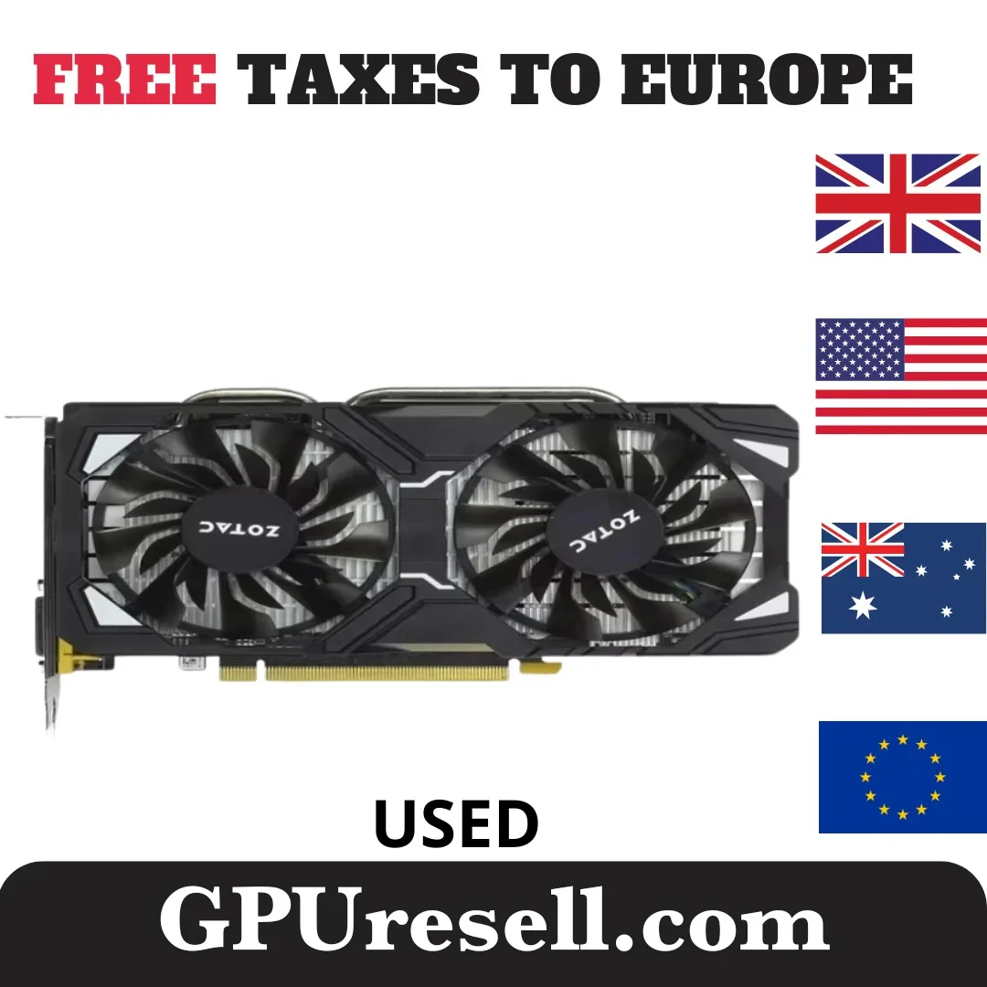 2024 Used ZOTAC GTX 1060 3GB 5GB 6GB GAMING Graphic Card GTX1060 GDDR5 192bit Video Cards GPU