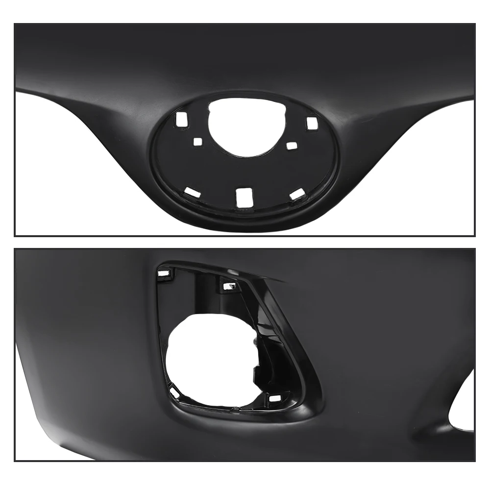 Primed Voorbumper Cover voor Toyota Corolla Base 2011/Toyota Corolla L 2012-2013/Toyota Corolla (Ce, Le) 2011 2012 2013