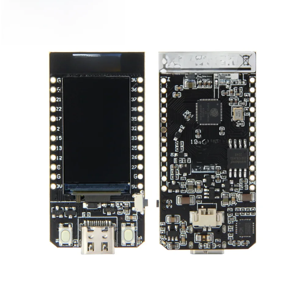 LILYGO® TTGO T-Display 1.14 Inch LCD ESP32 WiFi i kompatybilna z Bluetooth płyta modułowa dewelopera 1.14 Cal płyta sterowania LCD — zdjęcie 2