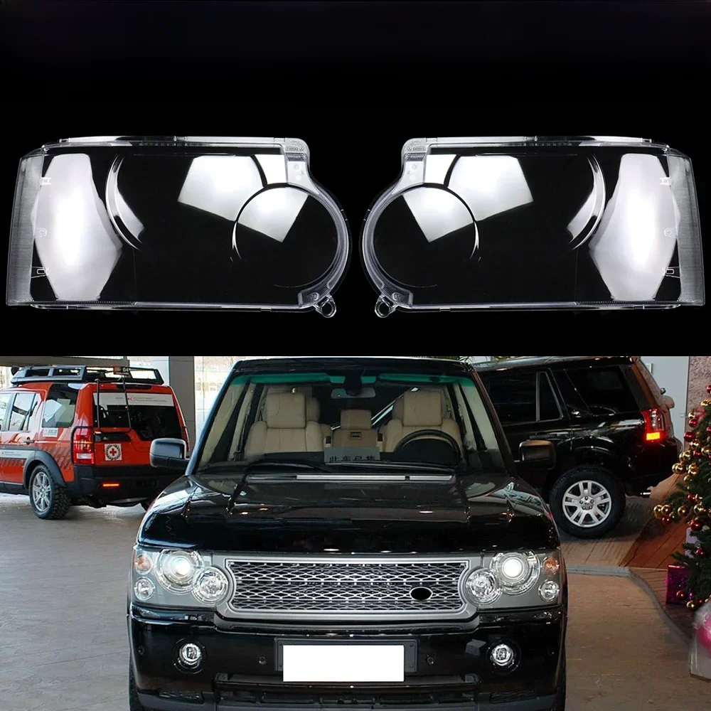 Scheinwerfergehäuse Lampenschirm Transparente Lampenabdeckung Scheinwerferglas Scheinwerferlinsenabdeckung Für Land Rover Range Rover 2005-2009