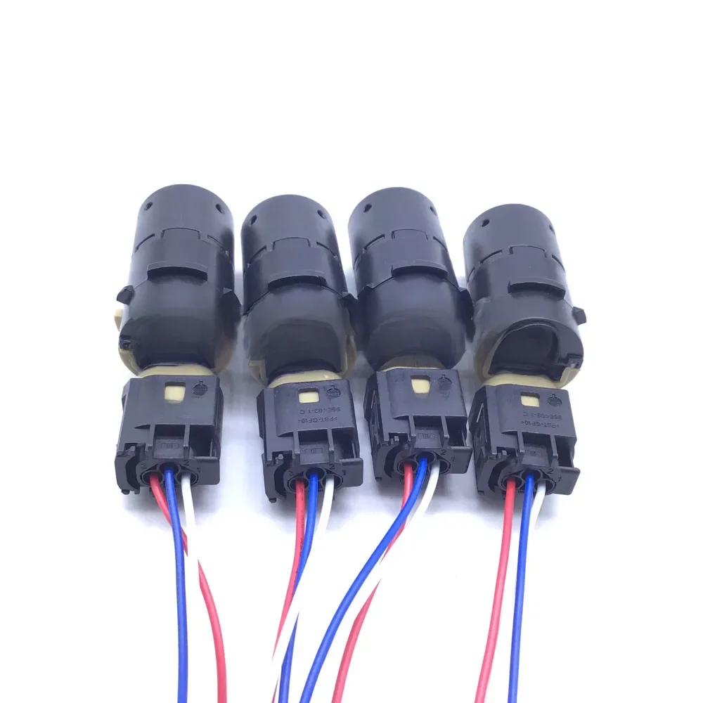 Sensor e conector de estacionamento Pdc para Peugeot, parceiro, 1007, 307, 807, Expert III, 659095,