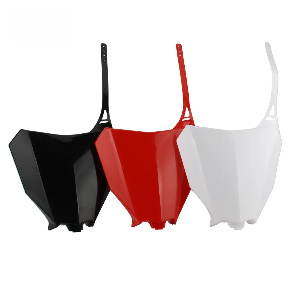 AliExpress PowerMotor Motorcycle Front Number Plate For Honda CRF450R CRF250R CRF250RX  CRF450RX 2017-2020 CRF 250/450 RX Motocross Dirt Pit Bike