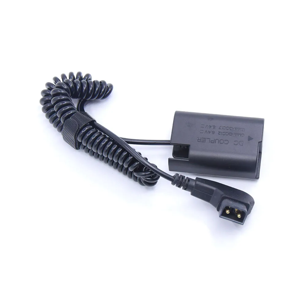 D-Tap Spring Cable to DCC12 DMW-BLF19 DCC17 DMW-BLK22 Dummy Battery For Panasonic DMC-G9 GH3 GH4 GH5 GH5S GH6 DC-S5 S5K Camera