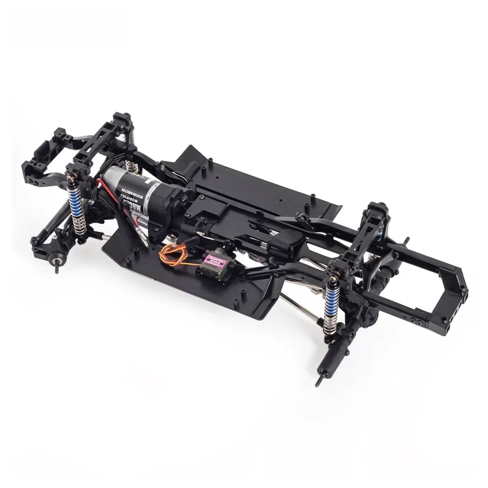 313mm rozstaw osi gąsienica RC rama obudowy budowniczych zestaw z 2-prędkość transmisji 35T 550 silnik do TRX4 D90 DIY Upgrade — zdjęcie 2