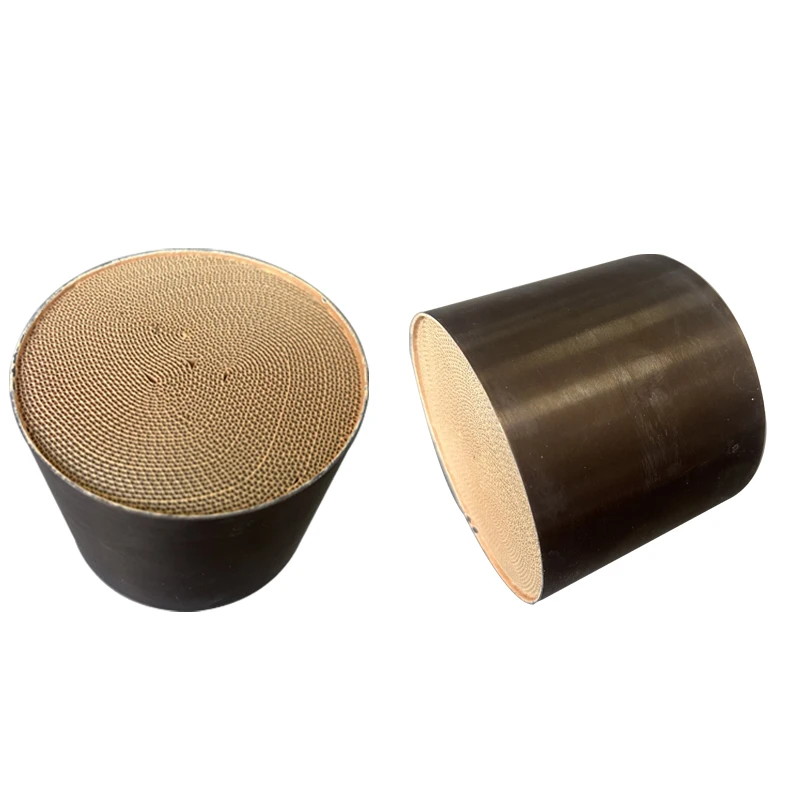 

130x120mm Gas Car Catalyst Exhaust Systems Metal Honeycomb For Porsche Boxer 981 2016 3.4GPS