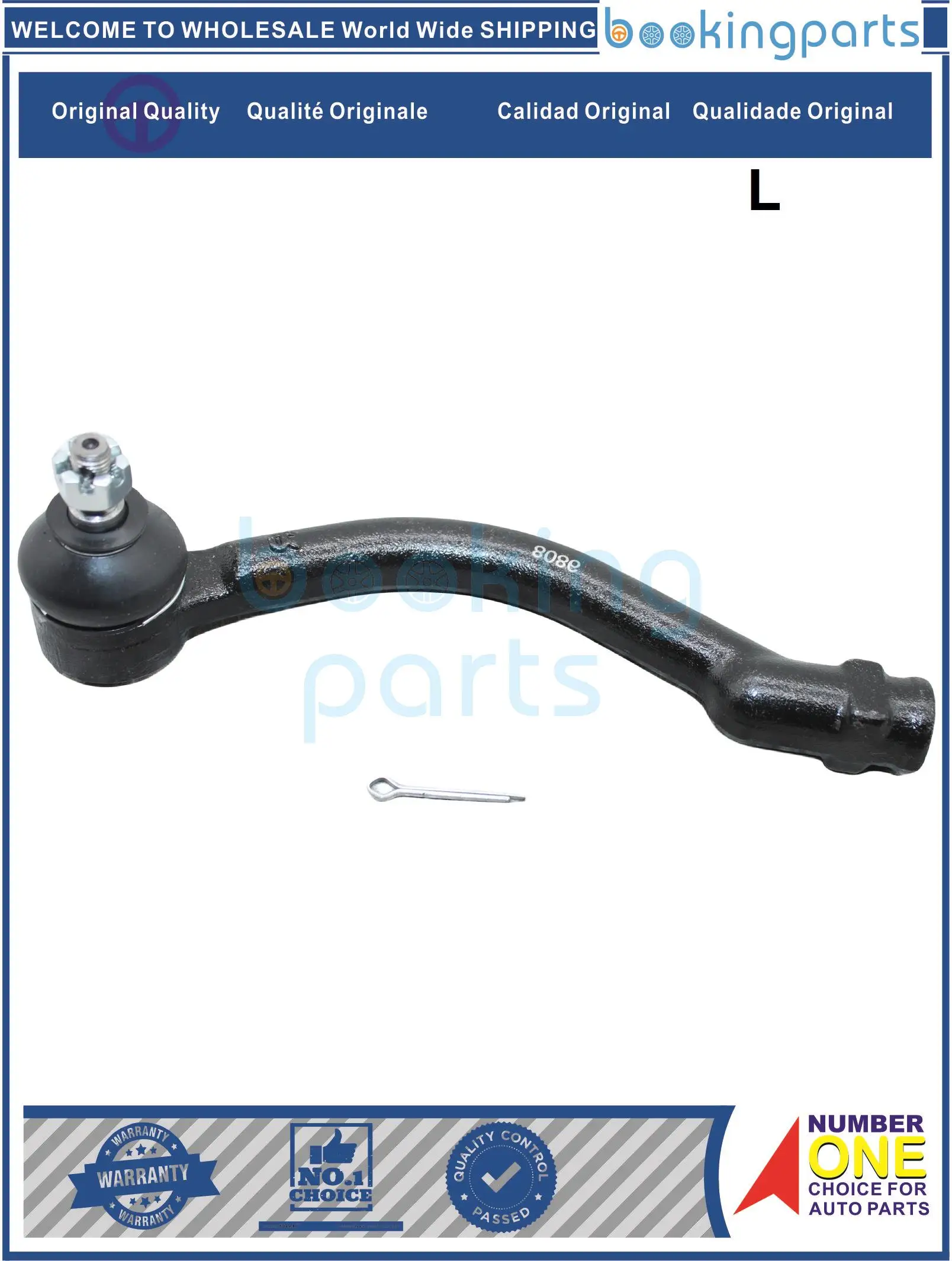 

Наконечник рулевой тяги для HYUNDAI SONATA GL/LX/SE 06-, NF 05-15, 56820-3K500, 568203K500, 56820 3K000, 568203K000, 568203K000[L]