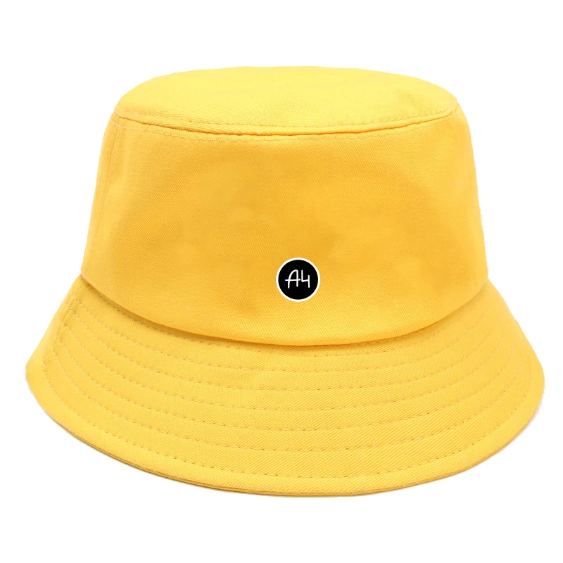 

Kids Hat with Classic Small A4 Logo Boys Girls Fashion Panama Sunhat with Vlad A4 Bymaga Logo