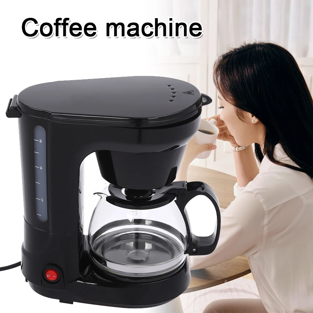 Filterkaffeemaschine – 750ml Tropfkaffeemaschine, Filterkaffeemaschine mit Anti-Tropf-Funktion für schnelles Brühen