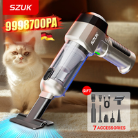 SZUK High Pressure Car Vacuum Cleaner 9998700PA Powerful Wireless Car Vacuum Cleaner Appliances Mini Vacuum Cleaner for Car