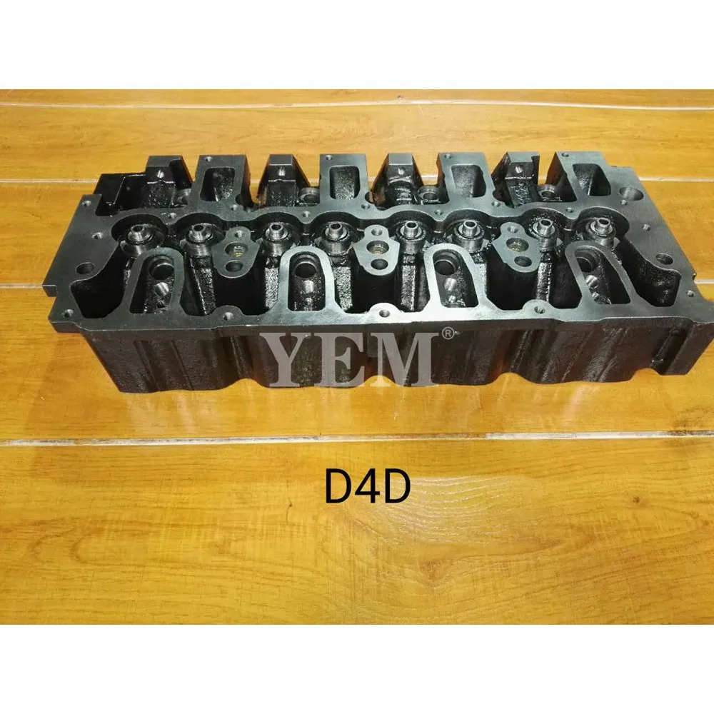 For Volvo D4D Excavator Engine Parts D4D Cylinder Head