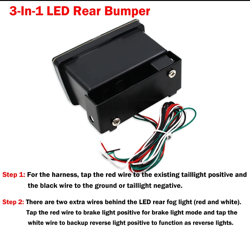 LED Taillight For Subaru Impreza WRX/STI XV Crosstrek Fog Brake Reverse Light 3rd Stop Backup Lamps 12V 24V Rear Bumper Signals