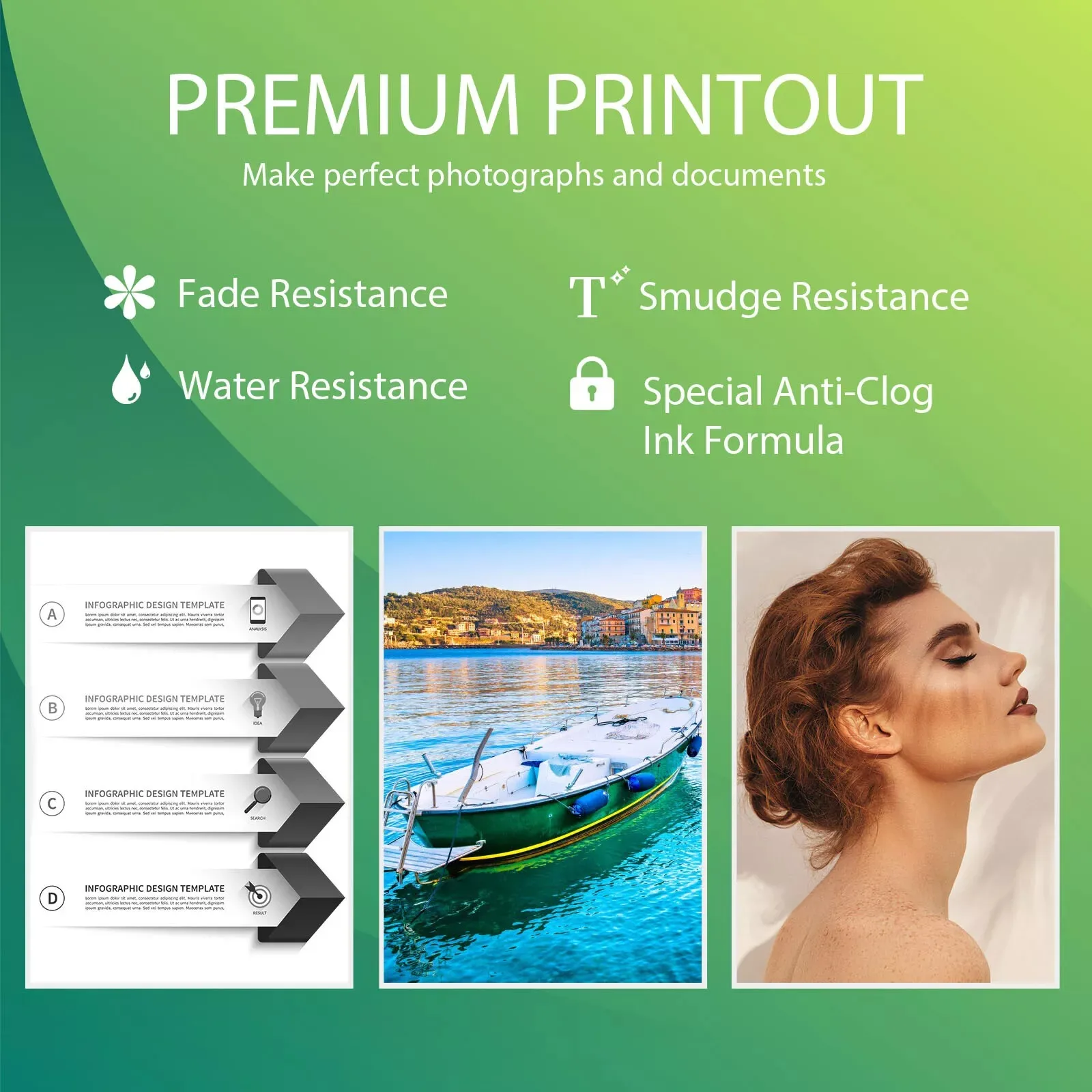 Compatible with HP 67XL Ink Cartridge High Yield Black and Tri-Colour 67 XL FOR ENVY 6052 6055 Pro 6452 6455 6458 Printer