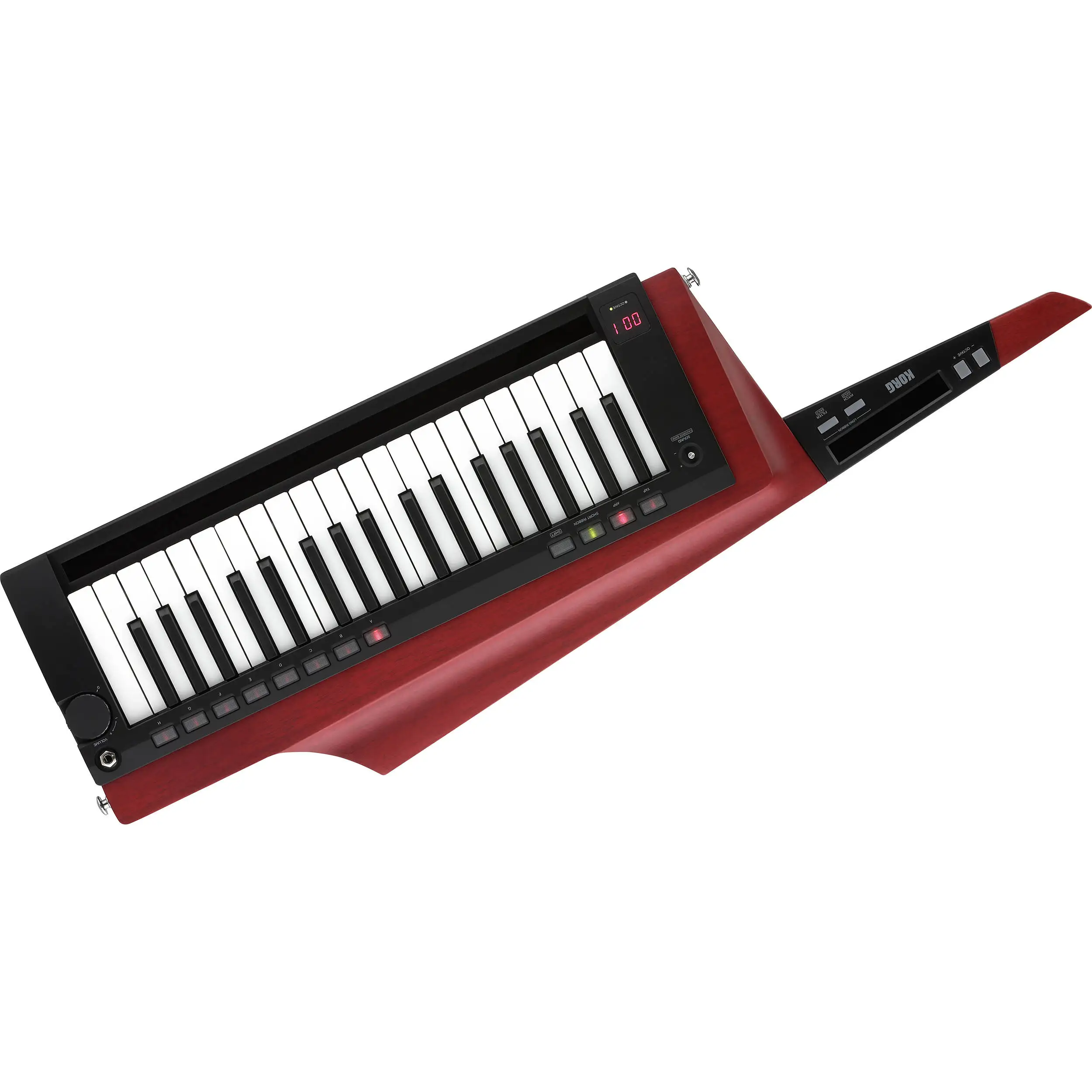 

NEWLY NEW Korg RK-100S2 37-key Keytar (Red)