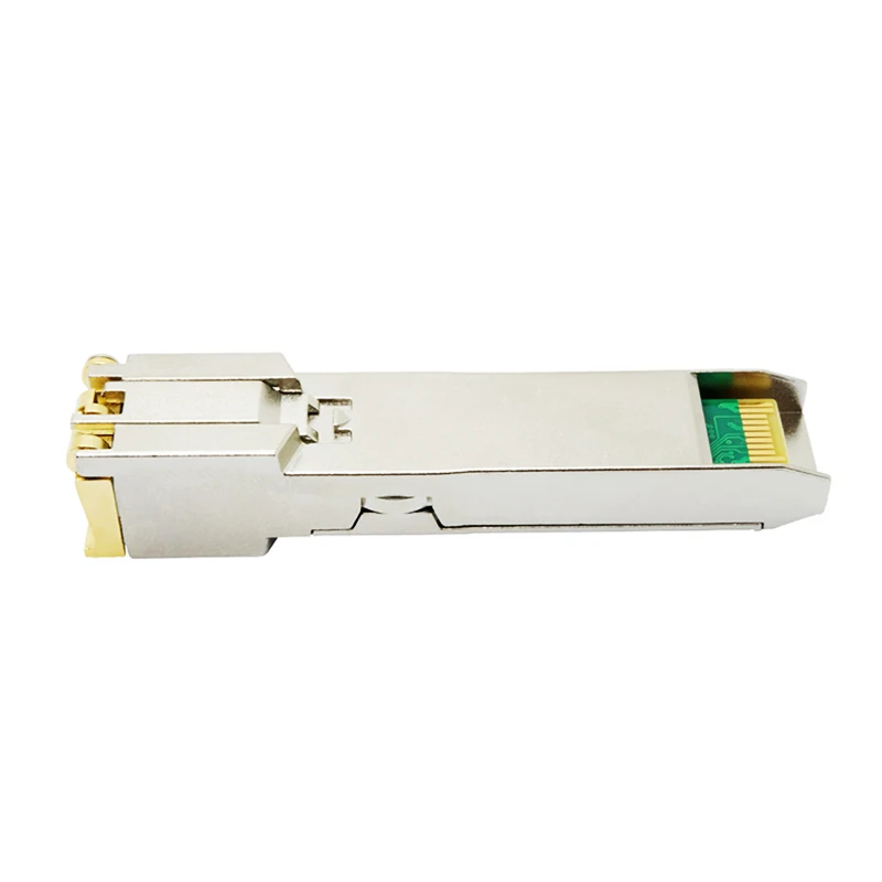 Módulo de fibra óptica rj45 para cisco/mikrotik/h3c/aruba, 1.25g, 10/100/1000m, 100m, 100m, transceptor sfp, interruptor de Ethernet