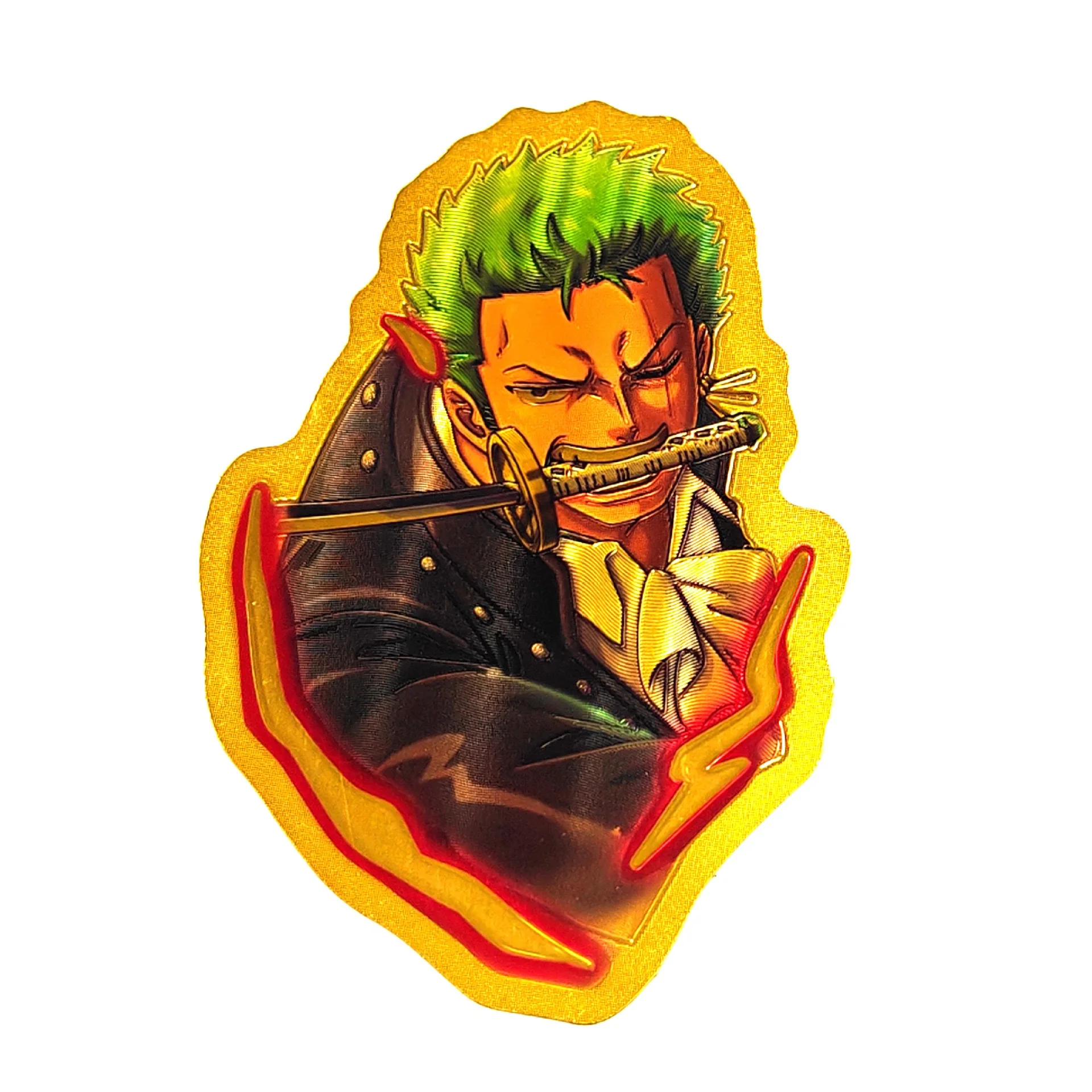 Neue One Piece Ruffy Zoro-Aufkleber – Handy-/Motorrad-/Tablet-Aufkleber, modische, trendige Geschenkartikel zum Sammeln für Fans und Kinder